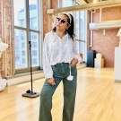 Zenia Bluse Beige  thumbnail