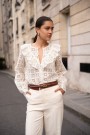 Ruffle Bluse  thumbnail