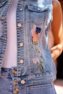 Paljett Denim Vest thumbnail