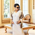 Choco Scarf beige thumbnail