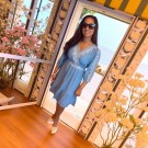 Tarina Kjole Denim Kort  thumbnail