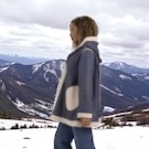 Bamboo jakke blå thumbnail