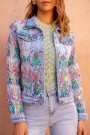 Mandala Denim Jakke  thumbnail