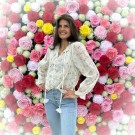 Zenia Bluse Beige  thumbnail