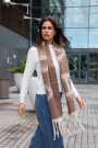 Choco Scarf beige thumbnail