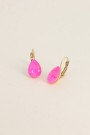 ViMaDa Swarowski øredobber rosa thumbnail