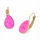 ViMaDa Swarowski øredobber rosa thumbnail
