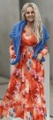 Valentina Kjole Orange thumbnail